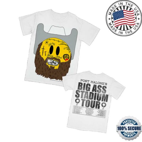 Post Malone Shop Merch Emoji Tour Tee