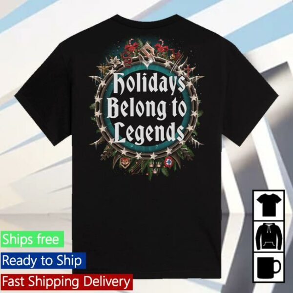 Sabaton Merch Store Holidays Belong To Legends X-Mas T-Shirt