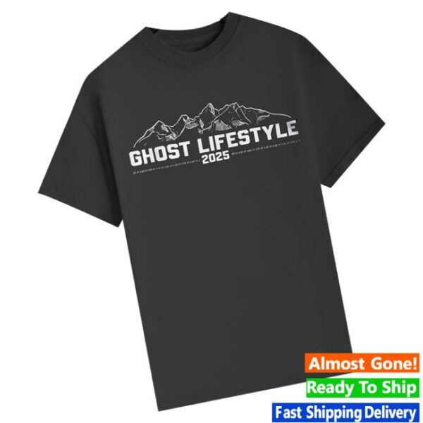 Ghost Lifestyle Merch Store Ghost Ride Or Die Tee Graphite