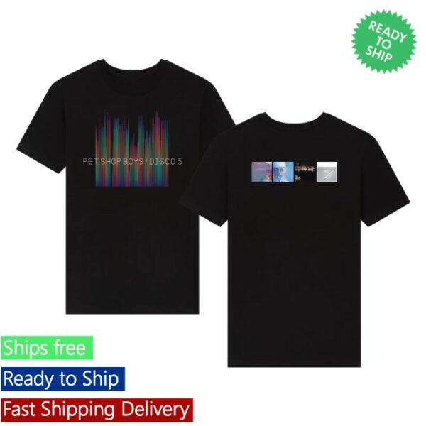 Pet Shop Boys Store Merch Disco 5 T-Shirt