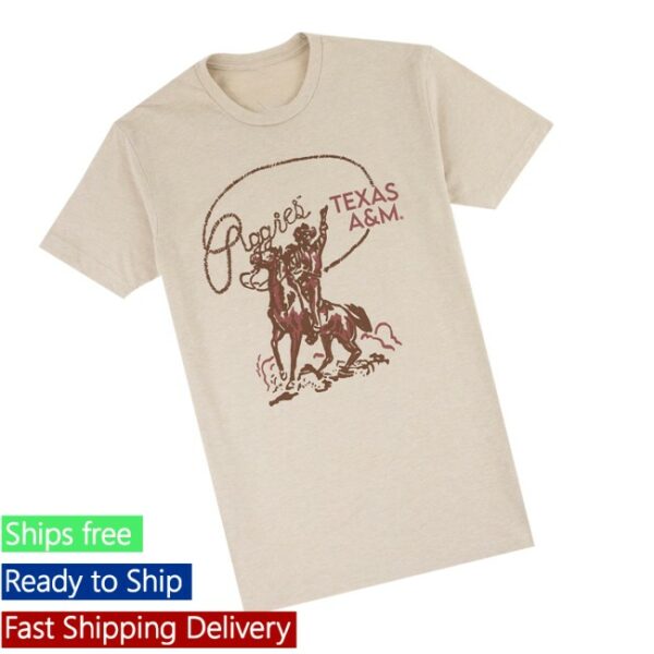 Aggieland Outfitters Store Merch Texas A&M Aggies Western Cowboy T-Shirt