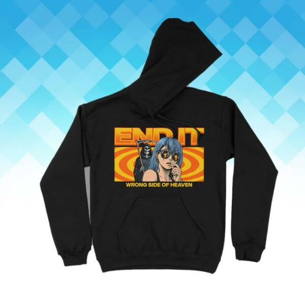 Enditbchc Merch Store Reaper Girl Hoodie