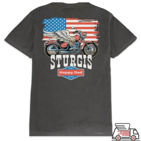 Happy Dad Store Merch Happy Dad X Sturgis Tee
