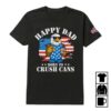 kenny happy dad store merch happy dad born to crush usa black tee