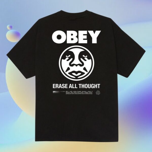 Obey Clothing Store Merch Erase All Thought Classic T-Shirt