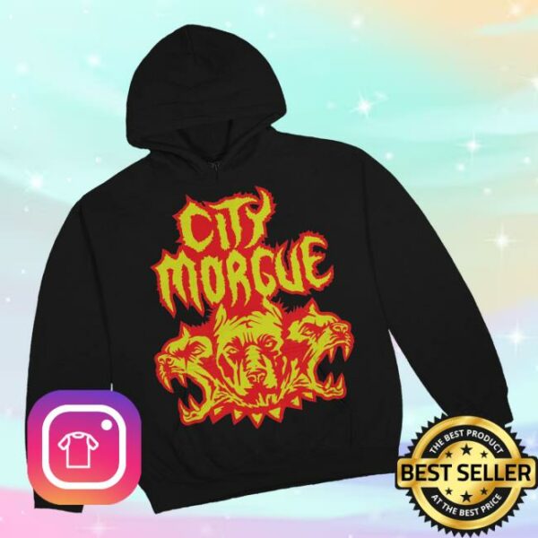 City Morgue Merch Store City Morgue Logo Hoodie