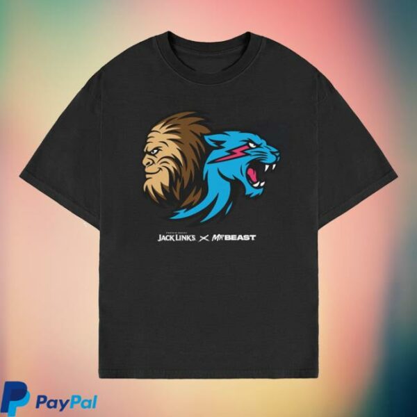 Mrbeast Merch Store Mrbeast X Jack Links Feed The Beasts Tee Black