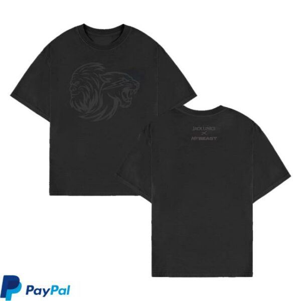 Mrbeast Merch Store Mrbeast X Jack Links Feed The Beasts Tonal Tee Black