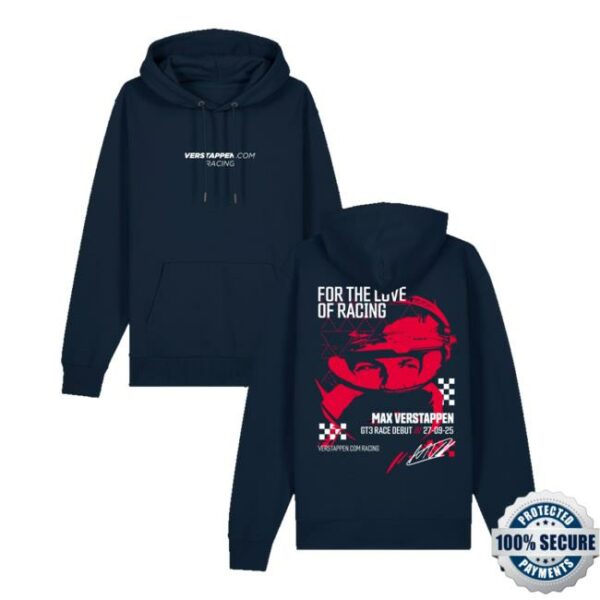 Verstappen Merch Store Gt3 Race Debut Hoodie – Max Verstappen