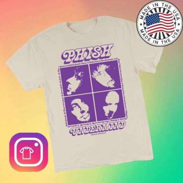 Dry Goods Store Merch Phish Undermind Tee
