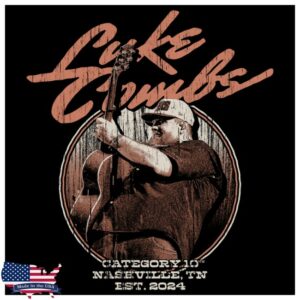 Opry Store Merch Category 10 Luke Combs Nashville Tour T-Shirt