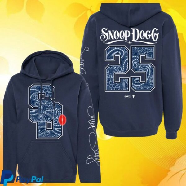 The Afl Store Merch Afl Grand Final 2025 Snoop Dogg Hoodie