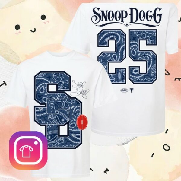 The Afl Store Merch Afl Grand Final Snoop Dogg Tee