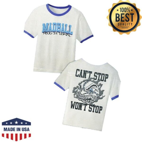 Mibk Merch Store Madball Ringer T Shirt
