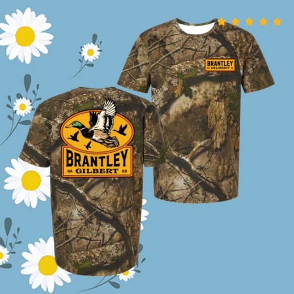 Brantley Gilbert Store Shop Merch Take Off Realtree T-Shirt