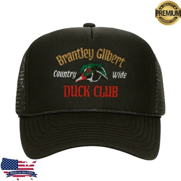 Brantley Gilbert Store Shop Merch Duck Club Trucker Hat