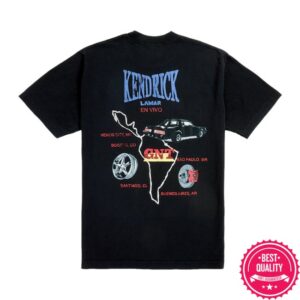 Grand National Tour Store Merch Kendrick Lamar Hey Now Pay Now Latam T-Shirt Grand National Tour Store Merch Kendrick Lamar Hey Now Pay Now Latam T-Shirt