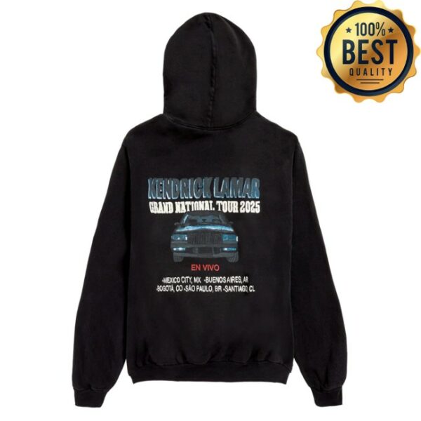 Grand National Tour Store Merch Kendrick Lamar Auto Repair Latam Hoodie
