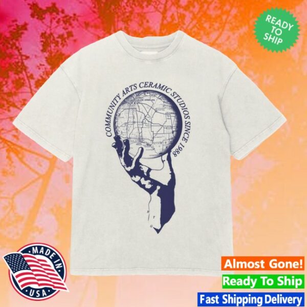 August Store Merch Honor The Gift Honor Ceramic Studio White Tee