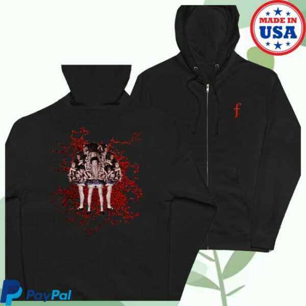 Oks Gear Store Merch Silent Hill F Corruptor Zip-Up Hoodie