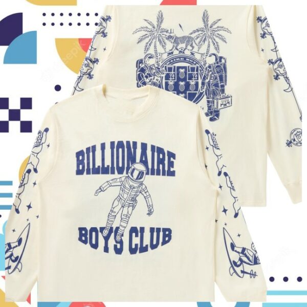 Bbcicecream Store Merch Shop Billionaire Boys Club Gravity Long-Sleeve Tee