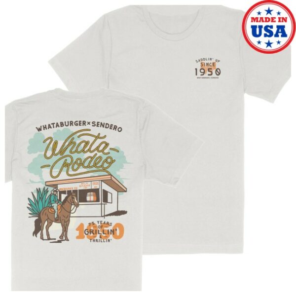 Whataburger Store Merch Sendero X Whataburger What Rodeo Tee