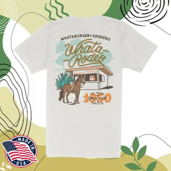 Whataburger Store Merch Sendero X Whataburger What Rodeo Tee