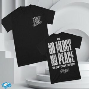 Parkway Drive Store Merch Shop No Mercy Black T-Shirt
