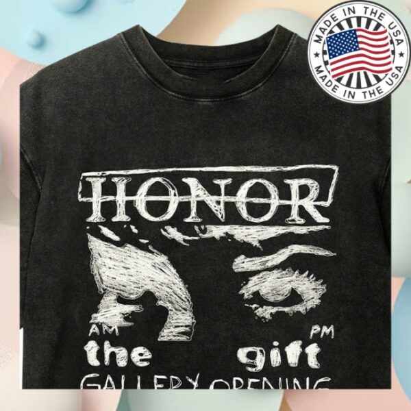 Mtvtn Store Merch Honor The Gift Art That Reflects Black T-Shirt