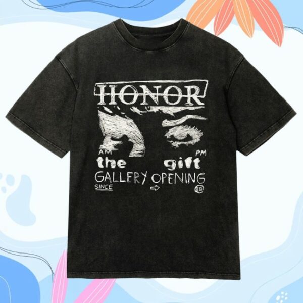 Mtvtn Store Merch Honor The Gift Art That Reflects Black T-Shirt