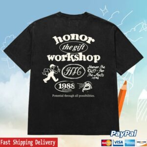 Mtvtn Store Merch Honor The Gift Honor Workshop Black T-Shirt