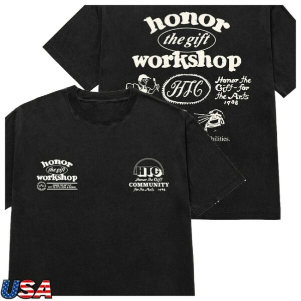 Mtvtn Store Merch Honor The Gift Honor Workshop Black T-Shirt