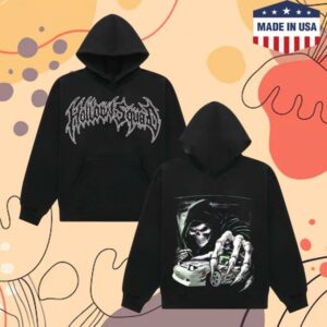 Hollowsquad La Merch Store 240 Grim Creeper Black Hoodie