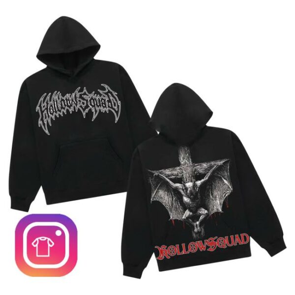 Hollowsquad La Merch Store Cave King Black Hoodie