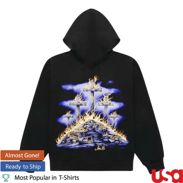 Hollowsquad La Merch Store Graveyard Black Hoodie