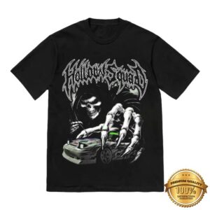 Hollowsquad La Merch Store 240 Grim Creeper Black Tee