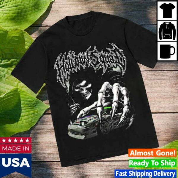 Hollowsquad La Merch Store 240 Grim Creeper Black Tee