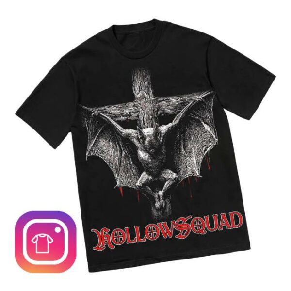 Hollowsquad La Merch Store Cave King Black Tee