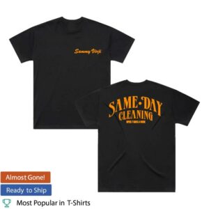 Sammy Virji Merch Store Sammy Virji Black T-Shirt Sammy Virji Merch Store Sammy Virji Black T-Shirt