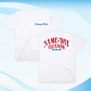 Sammy Virji Merch Store Sammy Virji White T-Shirt Sammy Virji Merch Store Sammy Virji White T-Shirt