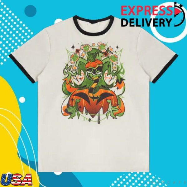 Stylish Occult Merch Store Mammon Ringer T-Shirt