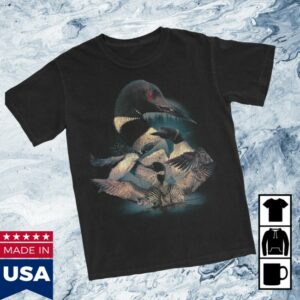 Bird Collective Store Merch Common Loon Lake Tee