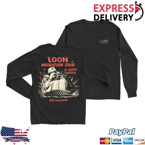 Bird Collective Store Merch Loon Migration Tour Long Sleeve Tee