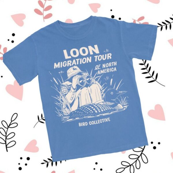 Bird Collective Store Merch Loon Migration Tee