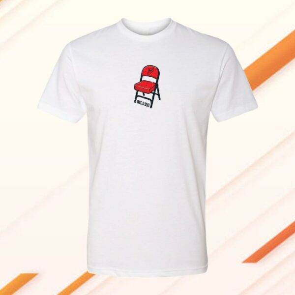 Momentum Baseball Store Merch Take A Seat Tee