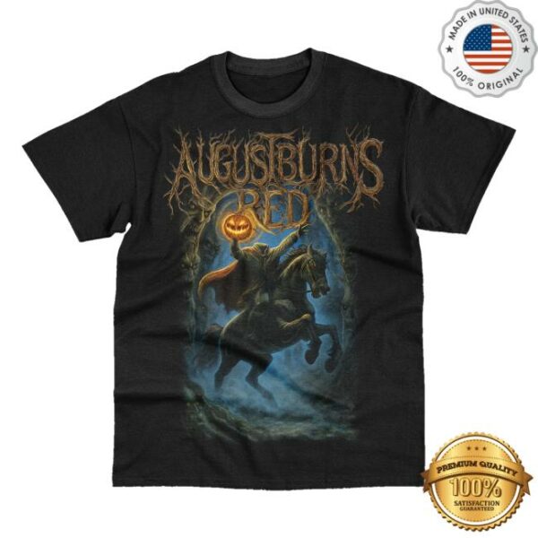 August Burns Red Tour Merch Store Headless Horsemen Halloween T-Shirt