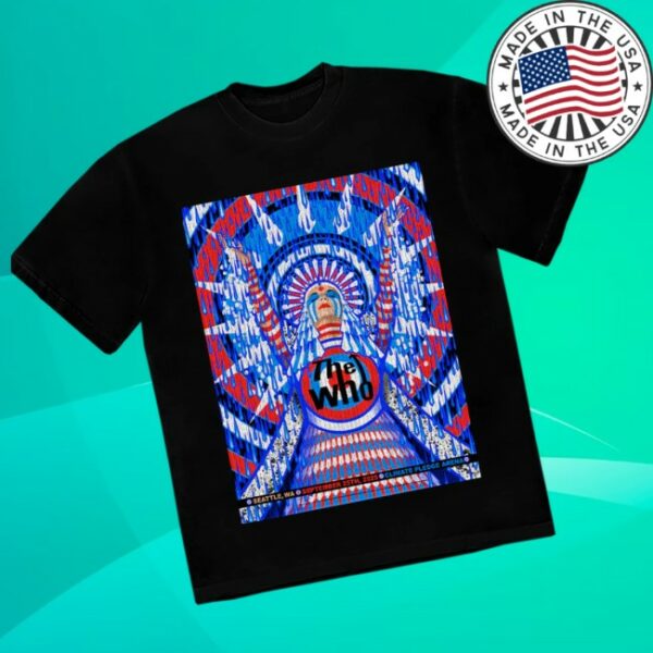 The Who Store Merch Seattle Wa 2025 T-Shirt