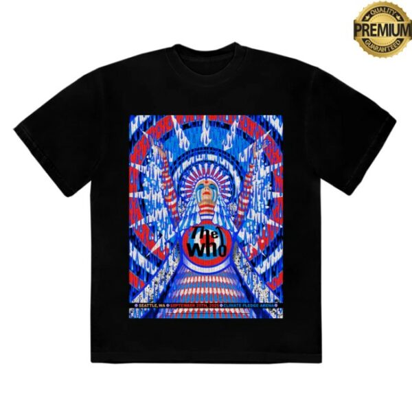 The Who Store Merch Seattle Wa 2025 T-Shirt