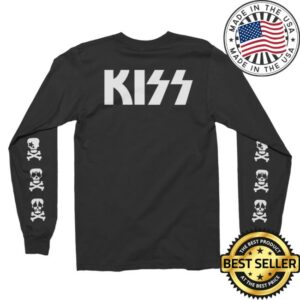 Kiss Official Store Merch Kiss Skull Long Sleeve