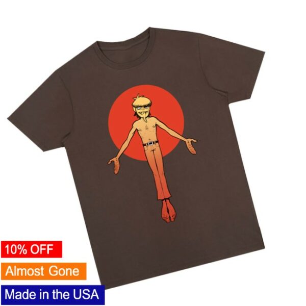 Gorillaz Store Merch Murdoc Hell Hole T-Shirt